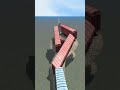 Extreme Train Crossing Through Diamond Circle Railroad 💥😳 BeamNG.Drive Train simulator 3D #shorts