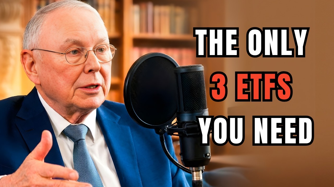 The Three ETF Portfolio That Quietly Outperforms 90% of Investors – Why Charlie Munger Loves This