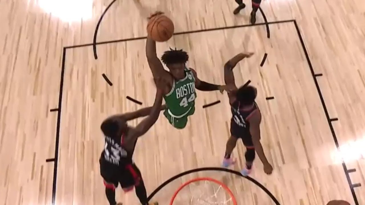 Robert Williams III's powerful dunk blamed for 35-minute delay in NBA game