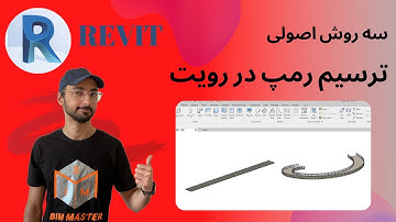 Revit 2021 انواع ترسیم رمپ در رویت Create Ramp