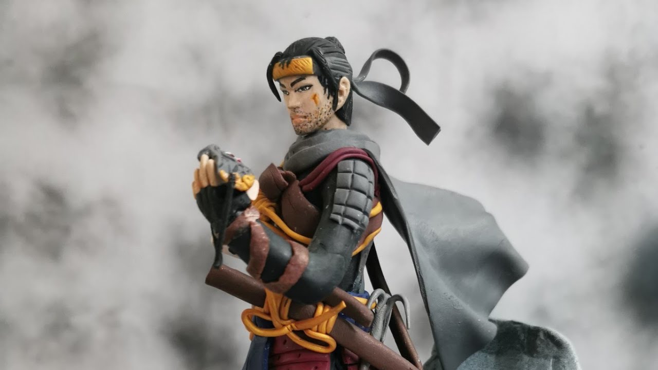 Ghost Of Tsushima Action Figure Hand Made Youtube