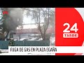 Fuga de gas: explosión de matriz genera emisión de combustible | 24 Horas TVN Chile