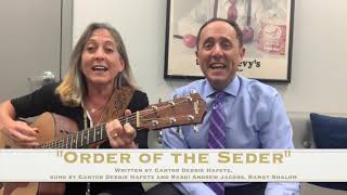 The Order Of The Seder Sung To Dayenu