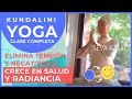 KUNDALINI YOGA CLASE COMPLETA. Kriya para Eliminar Tensión Y Negatividad. Salud Y Radiancia!