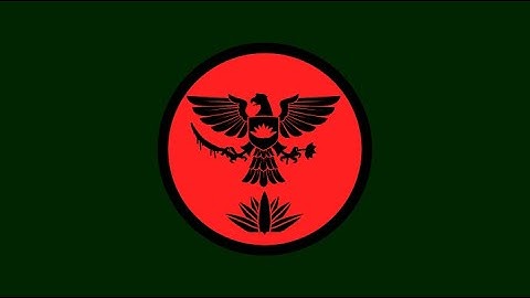 South Asian flag animation but every country is fascist