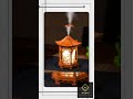 Pavilion humidifier Chinese style element unique creative decoration atmosphere night light delic...
