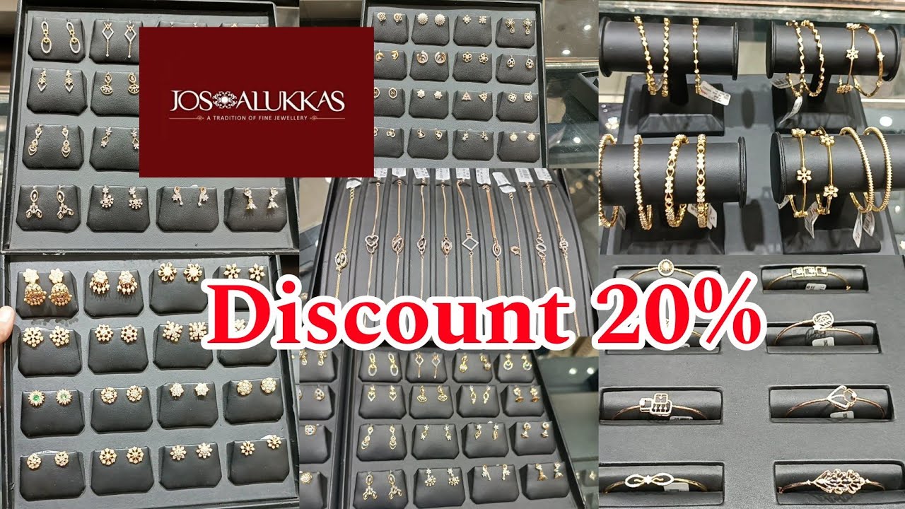 Jos Alukkas Diamond Discount 20% Offer | Diamond Earrings | Diamond Bangle | Diamond Bracelet