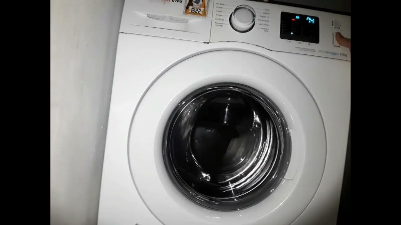 Samsung WF80F5E0W4W very unbalanced and jumping service mode spins