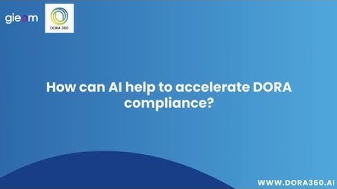 Role of AI in DORA Compliance | Digital Operational Resilience Act (DORA)