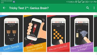 Tricky test 2 :Genius brain | Gameplay | level 1 to 25 | Best Puzzle game for android |