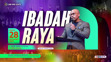 MENAWAN PIKIRAN DALAM KRISTUS - Ps. Billy Lantang - Onsite I - III 28 September ‘25