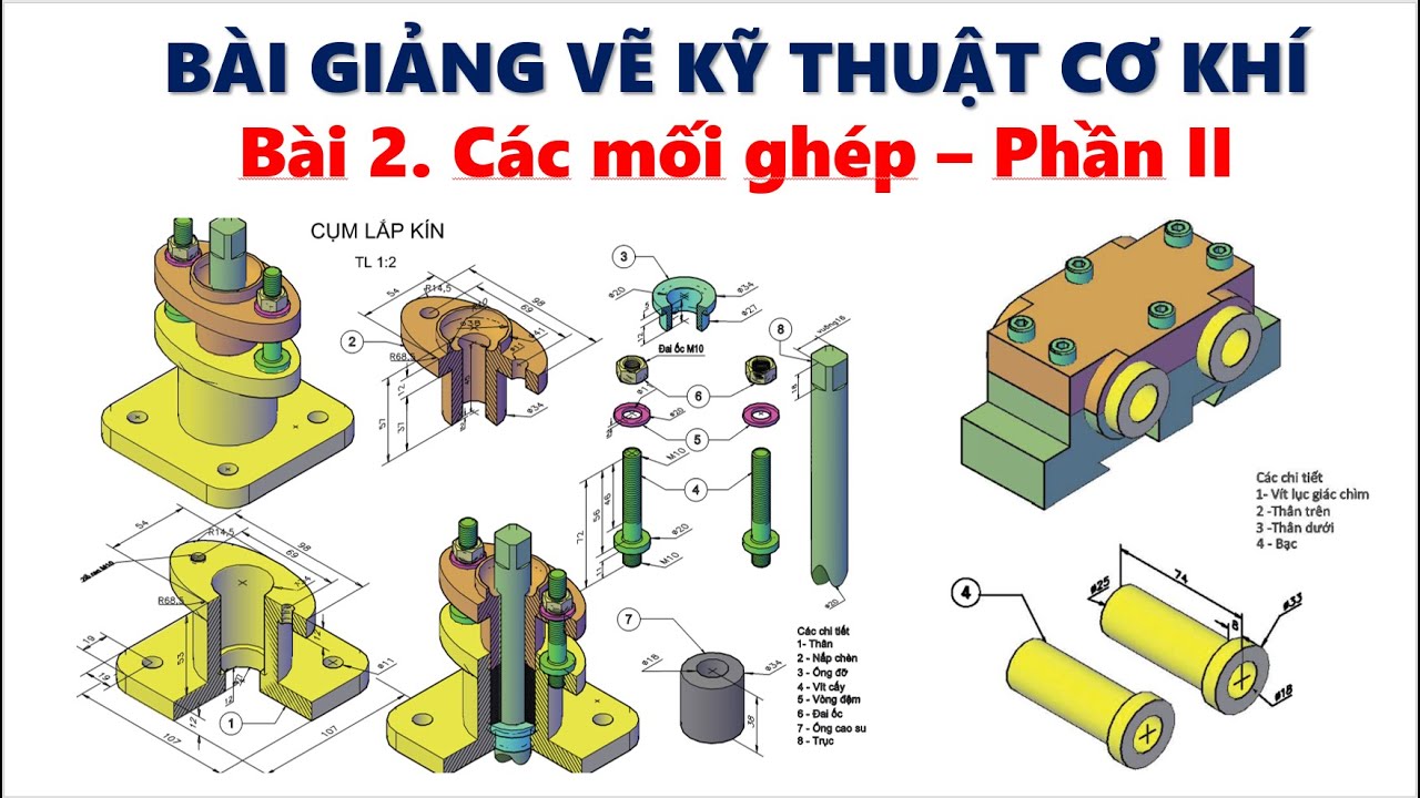 Mối ghép cơ khí: Trong thế giới cơ khí, mối ghép cơ khí là một kỹ thuật vô cùng quan trọng giúp kết nối các chi tiết cơ khí lại với nhau. Để có những mối ghép chắc chắn và đáp ứng tối đa công dụng, các kỹ thuật viên đã phải tốn rất nhiều công sức và kiến thức. Hãy ngắm nhìn những mối ghép tinh tế này để cảm nhận sự ấn tượng mà chúng mang lại.