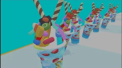 Ice Cream 🍨🍦 Stack -All Levels iOS,Android Walkthrough Game New Trailer Update Gameplay #gaming