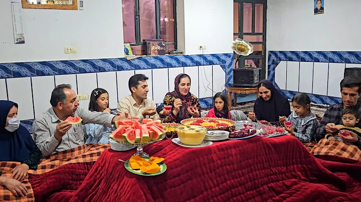 Yalda Night Celebration: Engineer's Family and Mehrdad's Family Unite for Winter Celebrations
