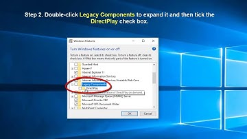How To Install DirectPlay In Windows 10