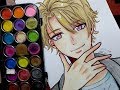 التلوين بالألوان المائيّة الرخيصة + نصائح || Coloring with Watercolor