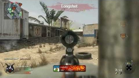 Python w/ ACOG kills - Black Ops Game Clip