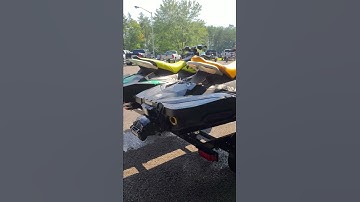 Seadoo Spark Wet Jet through haul exhaust