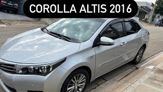 COROLLA ALTIS 2016 IMPRESSOES