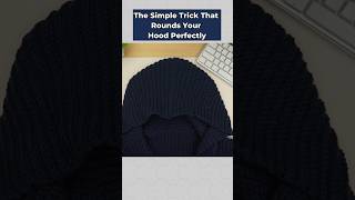 Perfect Hood Curve Every Time! #crochet #tutorial