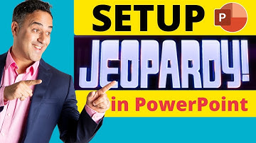 Quick Jeopardy Game Setup in Power Point - Step-by-Step Guide