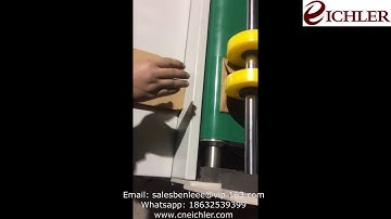 semi automatic lock bottom three points folder gluer