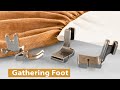 Gathering / Shirring Foot for Industrial / commercial Sewing machines | P952 & P5 | Jack, Juki DDL