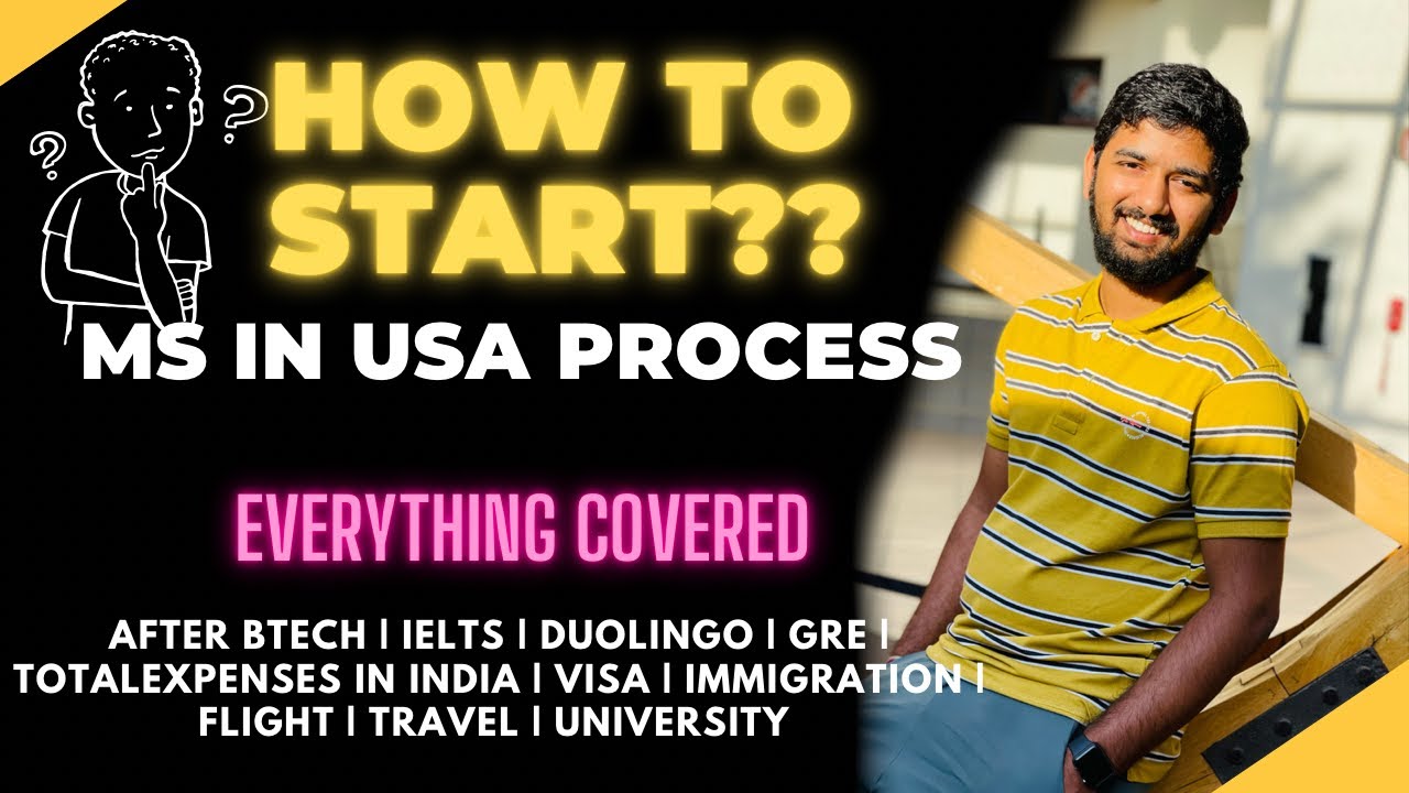 MS In USA Process After BTech Where How To Start Expenses In 