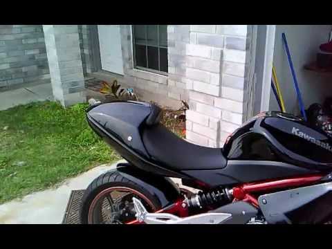 Mods to my 2006 Kawasaki Ninja 650r er6 - YouTube