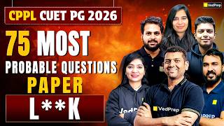 US Cuet Pg 2026 Chemistry 75 Most Probable Questions Cppl Important ...