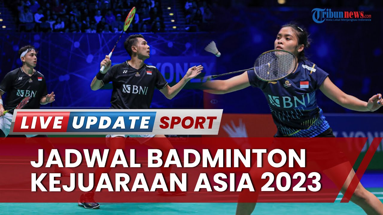 Link Live Streaming Badminton Kejuaraan Asia 2023, Tonton YouTube Badminton Asia Mulai Jam 14.00 WIB