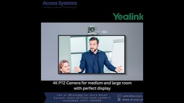 UVC86 - 4K Dual-Eye Intelligent Tracking Camera