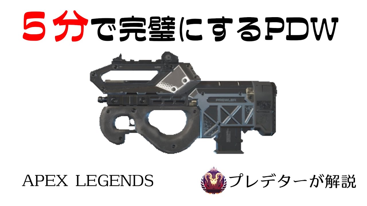 プラウラー解説】5分見れば完璧になるプラウラーバーストPDW