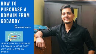 how to purchase domain | how to buy a domain from GoDaddy 2021| how to purchase domain for beginners