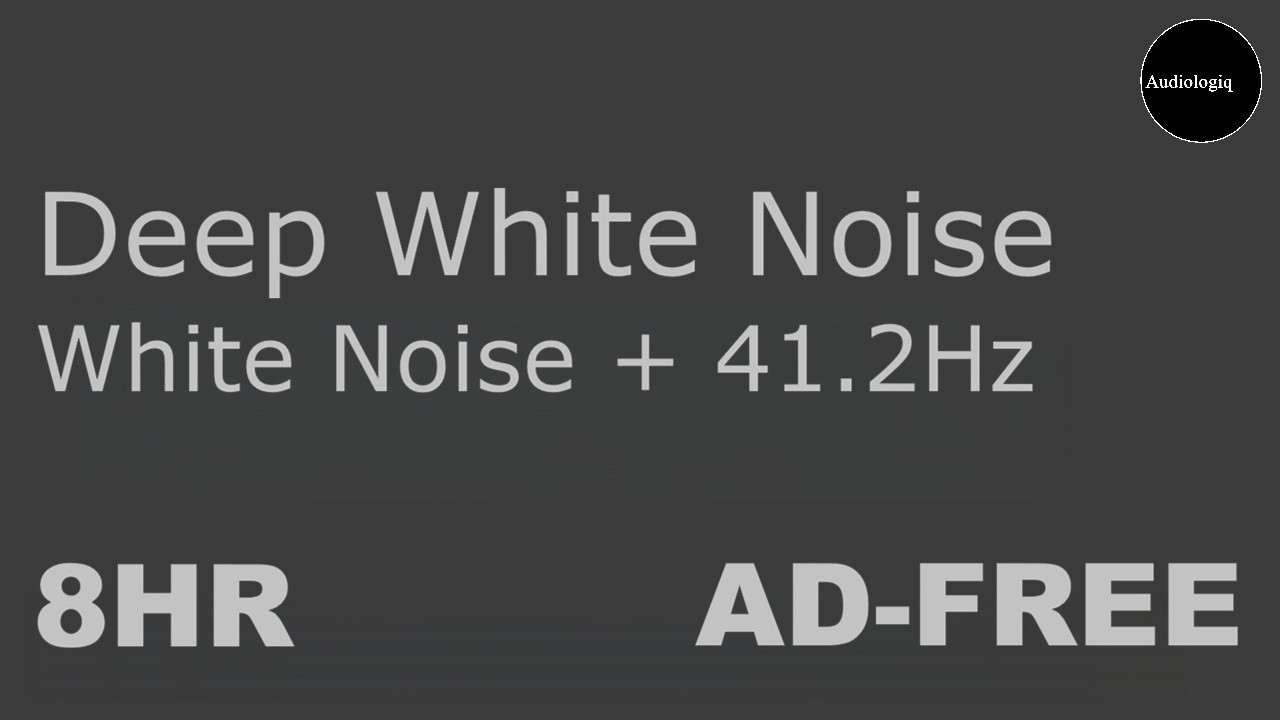 Deep White Noise with Sub-Bass for Sleeping, Relaxation and Focus