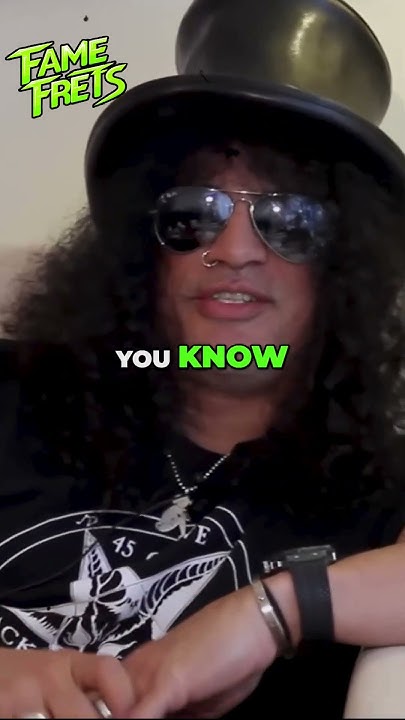 Slash on Wearing His Sunglasses All The Time #slash #music #guitarist #