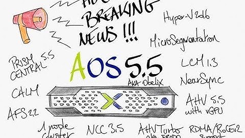 Upgrade to Nutanix  AOS 5.5 step by step !!