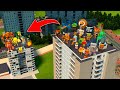 Destroying Italian Brainrot &amp; Hungry Worms on Small City in Gmod!