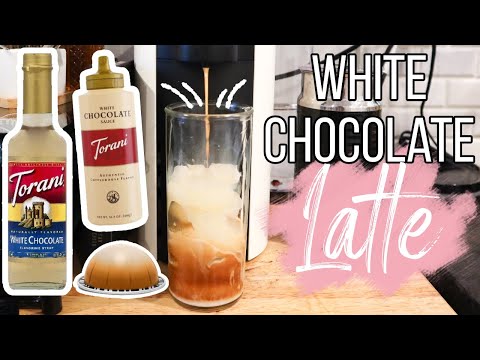 White Chocolate Latte Recipe + Torani Syrup Haul
