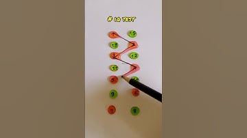 🫤Draw a checkered path with numbers 1-15 #shorts #math #number #iq #viral #colors #line #quiz #fun