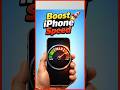 How to Boost Your iPhone Speed 🚀 #iPhone #iPhoneTips