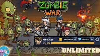 Zombie War Idle Defense Game Unlimited (Coin,Gem,Exp,Level) screenshot 3