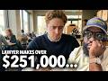 "I'm Make Over $251,000 a Year and I have No Debt," Big Lawyer Shows Budget, Says He's Still Renting