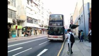 KMB九巴 歐II膠牌超豪JG 495 7/5/2011特見85一攝