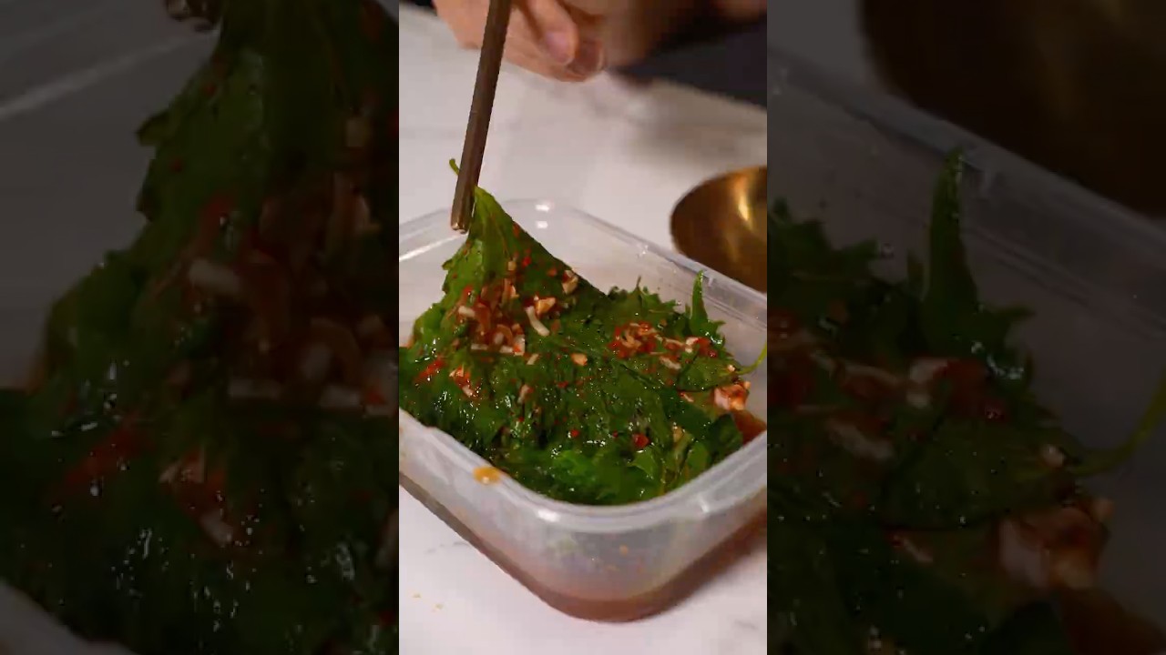 韓国のあの味を大葉で再現大葉和え 🌿