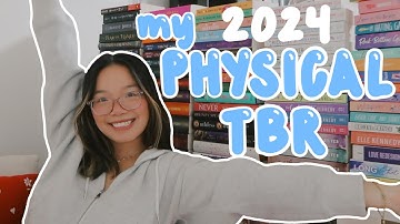 my entire physical TBR *every single book i own but haven’t read* 🫢😬