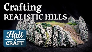 Realistic Modular Hills & Cliffs for DND and Pathfinder - Hall of Craft (EP 31)