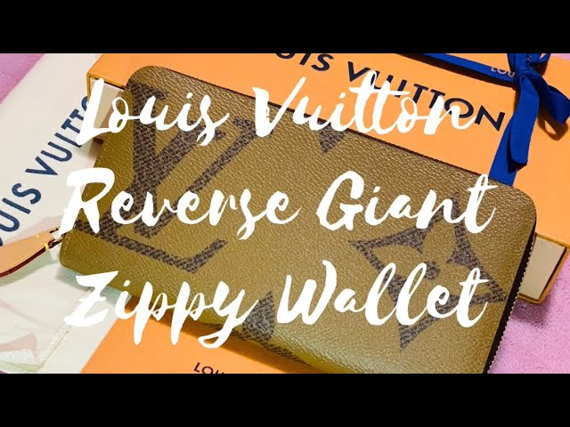 LOUIS VUITTON Reverse Monogram Giant Zippy Wallet 1298756