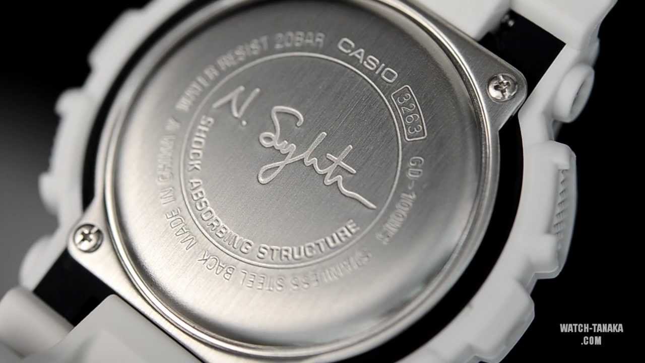 G-SHOCK Nigel Sylvester ナイジェル シルベスター GD-100NS-7JR - YouTube