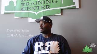 Dewayne Span - Commercial Driver&#39;s License Graduate Profile